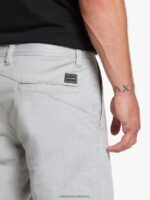 Z0ZR08766 Grey Unisex Frickin Modern Stretch Shorts Volcom Outdoor - Image 4