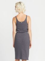 Z0ZR08769 Black Women Lived in Lounge Rib Tank Volcom Clothing - Image 7