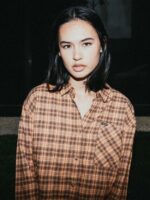 Z0ZR08773 Clay Women Plaid To Meet U Long Sleeve Shirt Volcom Clothing - Image 11