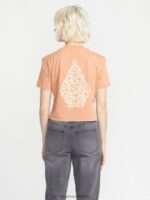 Z0ZR08777 Clay Women Pocket Dial Short Sleeve Tee Volcom Clothing - Image 3