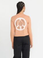 Z0ZR08790 Clay Women Pocket Dial Long Sleeve Shirt Volcom Clothing - Image 5