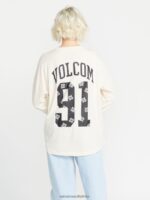 Z0ZR08793 Cloud Women Werkin Doubles Long Sleeve Shirt Volcom Clothing - Image 12