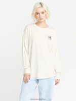 Z0ZR08793 Cloud Women Werkin Doubles Long Sleeve Shirt Volcom Clothing - Image 14