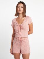 Z0ZR08807 Multi Women Race 2 Space Top Volcom Clothing - Image 2