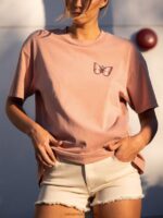 Z0ZR08810 Clay Women Stones Throw Short Sleeve Tee Volcom Clothing - Image 2
