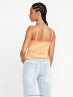 Z0ZR08811 Multi Women Stripe Is Sweater Tank Volcom Clothing - Image 4