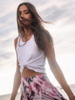 Z0ZR08829 White Women One Of Each Baby Tank Volcom Clothing