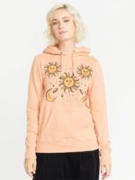 Z0ZR08837 Clay Women Truly Deal Hoodie Volcom Clothing - Image 5