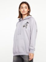 Z0ZR08854 Moonbeam Women Truly Stoked Boyfriend Pullover Sweatshirt Volcom Clothing - Image 12