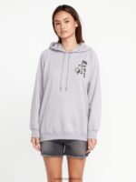 Z0ZR08854 Moonbeam Women Truly Stoked Boyfriend Pullover Sweatshirt Volcom Clothing - Image 7