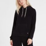 Z0ZR08856 Black Women Lived In Lounge Hoodie Volcom Clothing