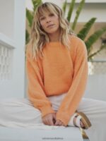 Z0ZR08857 Sunset Women Coco Ho Pullover Sweater Volcom Clothing