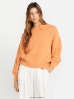 Z0ZR08857 Sunset Women Coco Ho Pullover Sweater Volcom Clothing - Image 10
