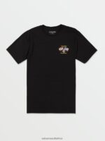 Z0ZR0886 Black Men Floridaflag Short Sleeve Tee Volcom Clothing