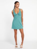 Z0ZR08872 Jade Women Desert Bunnie Reversible Dress Volcom Clothing - Image 12