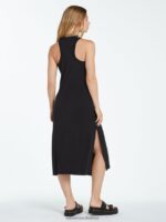 Z0ZR08873 Black Women Stonelight Dress Volcom Clothing - Image 7