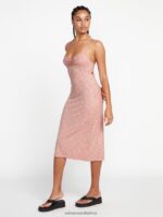 Z0ZR08875 Multi Women Race 2 Space Dress Volcom Clothing - Image 11