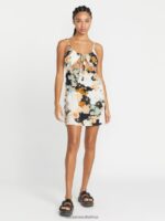 Z0ZR08880 Cloud Women Stone Of Biscay Dress Volcom Clothing - Image 6