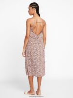 Z0ZR08882 Slate Grey Women Naw Beach Dress Volcom Clothing - Image 3