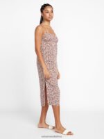 Z0ZR08882 Slate Grey Women Naw Beach Dress Volcom Clothing - Image 4