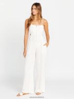 Z0ZR08887 Cloud Women Coco Ho Cutout Romper Volcom Clothing - Image 14