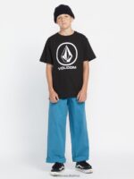 Z0ZR08906 Harbor Blue Women Thisthatthem Skate Pants Volcom Clothing - Image 17