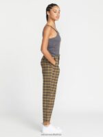 Z0ZR08907 Dijon Women Thisthatthem Skate Pants Volcom Clothing - Image 6
