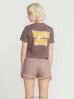 Z0ZR08911 Winter Orchid Women Stoney Stretch Shorts Volcom Clothing - Image 11