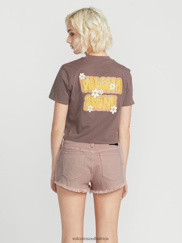 Z0ZR08911 Winter Orchid Women Stoney Stretch Shorts Volcom Clothing - Image 11