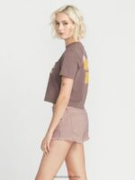 Z0ZR08911 Winter Orchid Women Stoney Stretch Shorts Volcom Clothing - Image 10