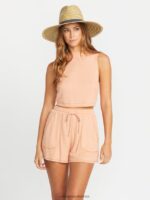 Z0ZR08921 Clay Women Lived In Shorts Volcom Clothing - Image 3