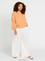 Z0ZR08922 Cloud Women Coco Ho Trouser Pants Volcom Clothing - Image 3