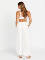 Z0ZR08922 Cloud Women Coco Ho Trouser Pants Volcom Clothing - Image 10