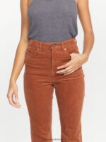 Z0ZR08923 Nutmeg Women Stoned Straight Pants Volcom Clothing - Image 6