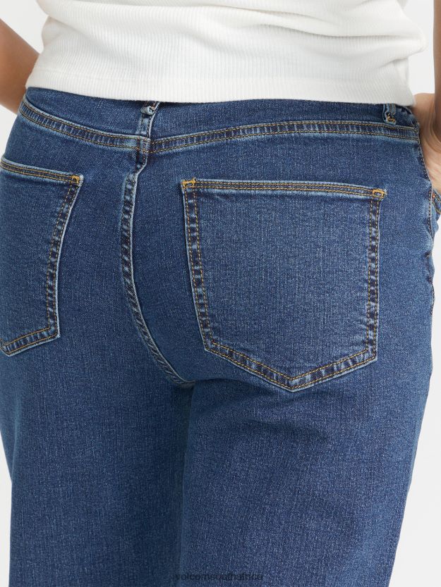 Z0ZR08925 Vintage Women Stoned Straight Pants Volcom Clothing - Image 9