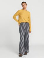 Z0ZR08926 Black Women Daisie Babie Pants Volcom Clothing - Image 3