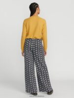 Z0ZR08926 Black Women Daisie Babie Pants Volcom Clothing - Image 4