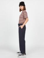 Z0ZR08937 Midnight Blue Women Thisthatthem Skate Pants Volcom Clothing - Image 21