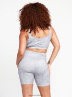 Z0ZR08951 Moonbeam Women Lived in Lounge Bike Shorts Volcom Clothing - Image 5