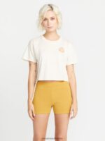 Z0ZR08952 Dijon Women Lived In Bike Shorts Volcom Clothing - Image 6