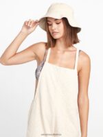 Z0ZR08976 Sand Women Apres Sol Bucket Hat Volcom Accessories - Image 4