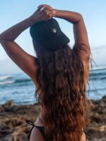 Z0ZR08977 Black Women Circle Stone Dad Hat Volcom Accessories - Image 2