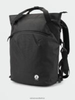 Z0ZR08980 Black Women Day Trip Poly Backpack Volcom Accessories
