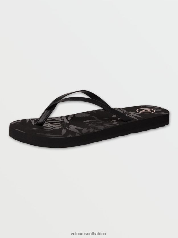 Z0ZR08985 Black Out Women Color Me Spring Sandal Volcom Footwear - Image 2