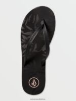 Z0ZR08985 Black Out Women Color Me Spring Sandal Volcom Footwear - Image 4
