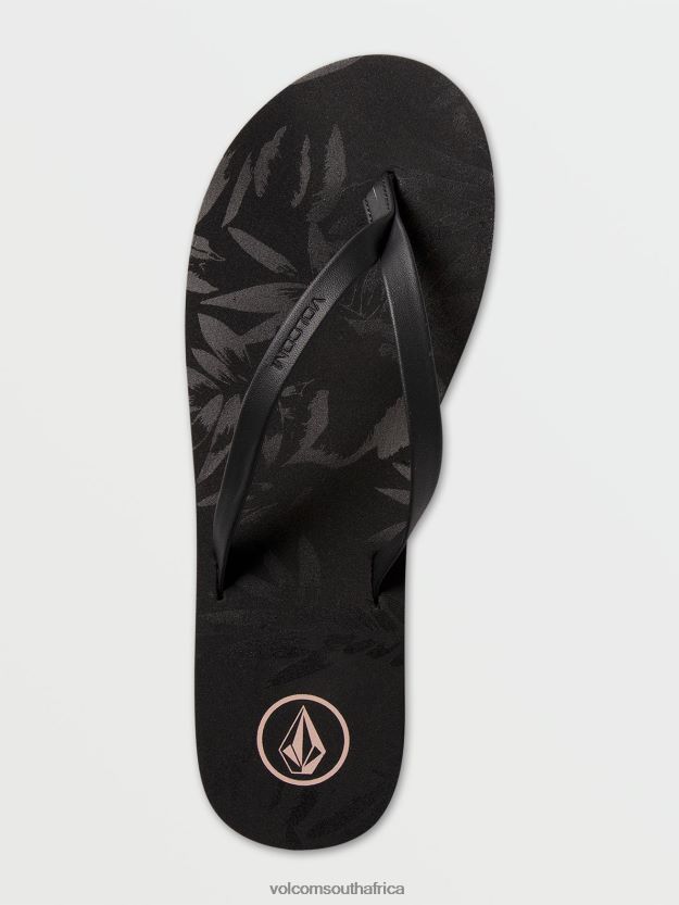 Z0ZR08985 Black Out Women Color Me Spring Sandal Volcom Footwear - Image 5