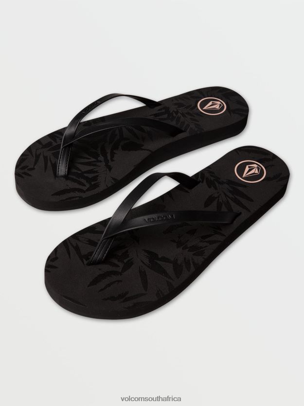 Z0ZR08985 Black Out Women Color Me Spring Sandal Volcom Footwear - Image 1