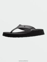 Z0ZR08987 Black Women Not Ur Moms Platform Sandals Volcom Footwear - Image 11