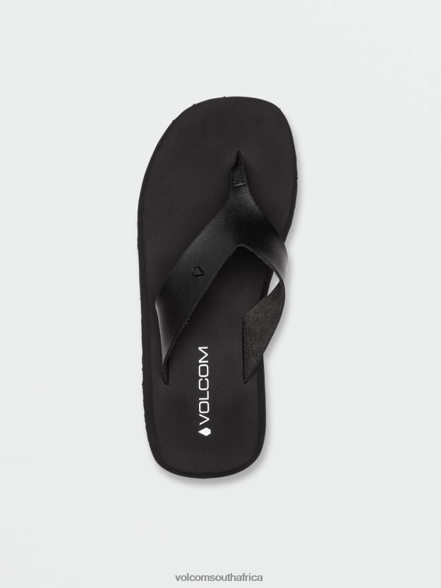 Z0ZR08987 Black Women Not Ur Moms Platform Sandals Volcom Footwear - Image 9