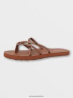 Z0ZR08988 Cognac Women New School II Sandals Volcom Footwear - Image 6